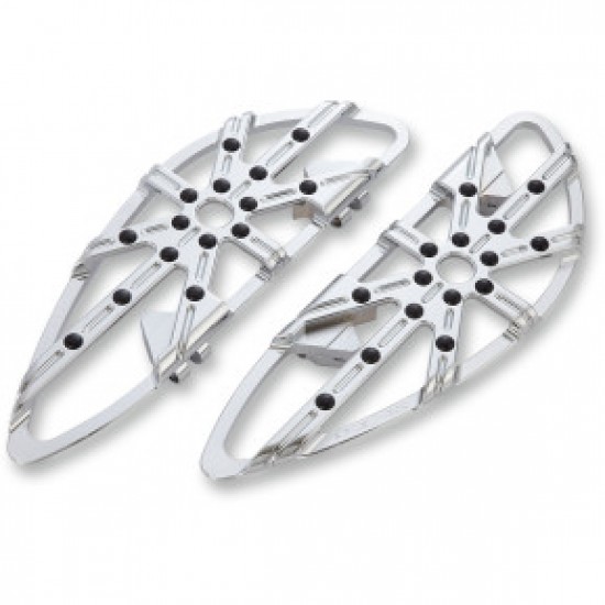 ARLEN NESS DRIVER BOARDS - 10 GAUGE - CHROME # 06-860