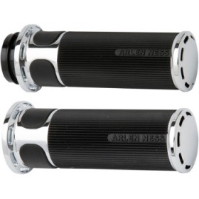 ARLEN NESS GRIPS - SLOT TRACK - TBW - CHROME # 07-302