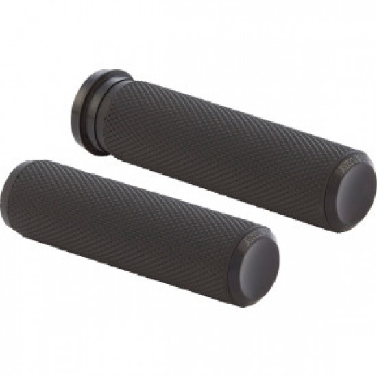 ARLEN NESS GRIPS - KNURLED - CABLE - BLACK # 07-325 ARLEN NESS GRIPS - KNURLED - CABLE - BLACK # 07-325