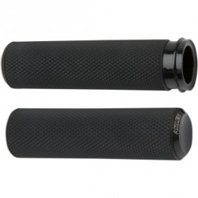 ARLEN NESS GRIPS - KNURLED - TBW - BLACK # 07-327
