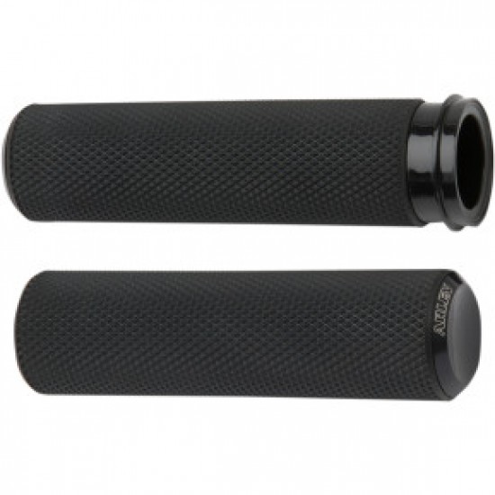 ARLEN NESS GRIPS - KNURLED - TBW - BLACK # 07-327 ARLEN NESS GRIPS - KNURLED - TBW - BLACK # 07-327