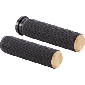ARLEN NESS GRIPS - KNURLED - TBW - BRASS # 07-334