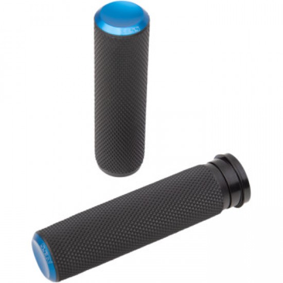 ARLEN NESS GRIPS - KNURLED - TBW - BLUE # 07-345 ARLEN NESS GRIPS - KNURLED - TBW - BLUE # 07-345