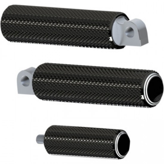ARLEN NESS FOOTPEGS - DUAL RING - BLACK # 07-934 ARLEN NESS FOOTPEGS - DUAL RING - BLACK # 07-934