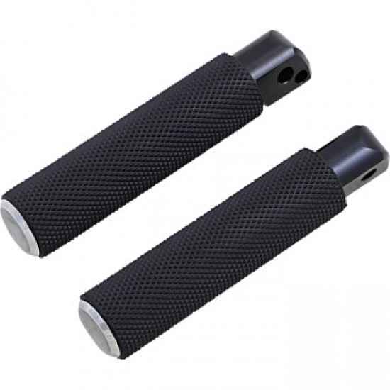 ARLEN NESS PASSENGER KNURLED FOOTPEGS - CHROME - FX/FL '18-'23 # 07-941 ARLEN NESS PASSENGER KNURLED FOOTPEGS - CHROME - FX/FL '18-'23 # 07-941