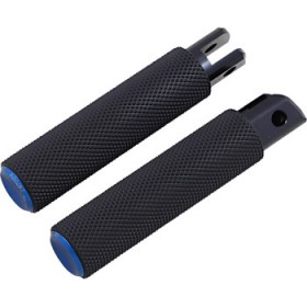ARLEN NESS KNURLED FOOTPEGS - BLUE - FX/FL '18-'23 # 07-950