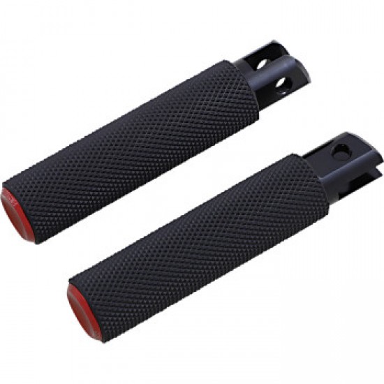 ARLEN NESS KNURLED FOOTPEGS - RED - FX/FL '18-'23 # 07-954 ARLEN NESS KNURLED FOOTPEGS - RED - FX/FL '18-'23 # 07-954