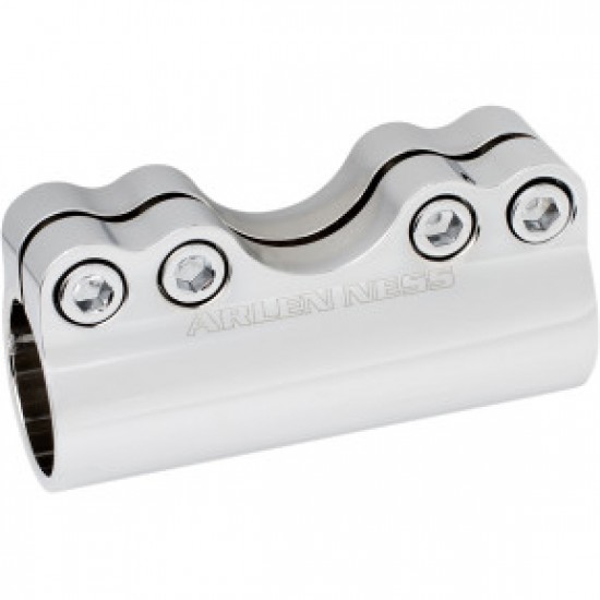 ARLEN NESS HANDLEBAR CLAMP - MODULAR - CHROME # 08-051 ARLEN NESS HANDLEBAR CLAMP - MODULAR - CHROME # 08-051