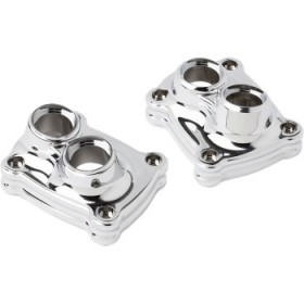ARLEN NESS LIFTER BLOCK COVERS - 10 GAUGE - CHROME # 12-582