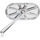 ARLEN NESS MIRROR - SIDE VIEW - CAGED SERIES/10 GAUGE - CHROME - LEFT # 13-161
