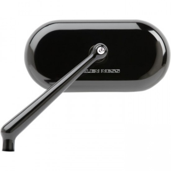 ARLEN NESS MIRROR - SIDE VIEW - OVAL - BLACK - LEFT # 13-170 ARLEN NESS MIRROR - SIDE VIEW - OVAL - BLACK - LEFT # 13-170