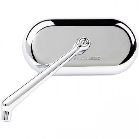 ARLEN NESS MIRROR - SIDE VIEW - OVAL - CHROME - LEFT # 13-171 ARLEN NESS MIRROR - SIDE VIEW - OVAL - CHROME - LEFT # 13-171