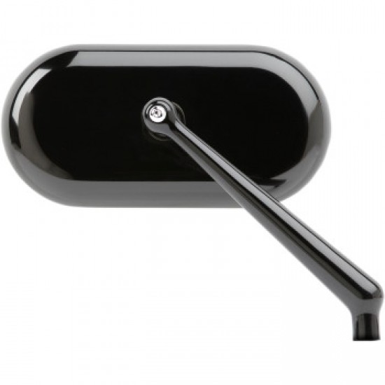 ARLEN NESS MIRROR - SIDE VIEW - OVAL - BLACK - RIGHT # 13-172 ARLEN NESS MIRROR - SIDE VIEW - OVAL - BLACK - RIGHT # 13-172