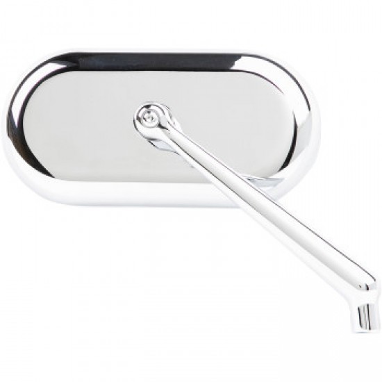 ARLEN NESS MIRROR - SIDE VIEW - OVAL - CHROME - RIGHT # 13-173 ARLEN NESS MIRROR - SIDE VIEW - OVAL - CHROME - RIGHT # 13-173