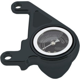 ARLEN NESS OIL PRESSURE GAUGE KIT RADIUS BLACK # 15-675