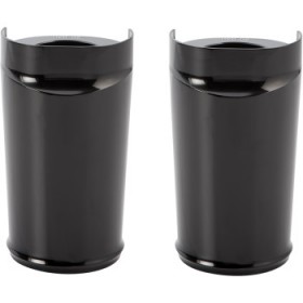 ARLEN NESS FORK BOOT COVER - BLACK ANODIZED - SMOOTH # 20-033