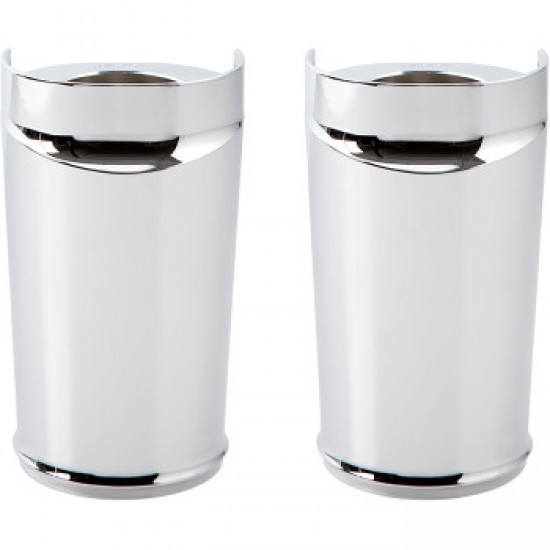 ARLEN NESS FORK BOOT COVER - CHROME - SMOOTH # 20-036 ARLEN NESS FORK BOOT COVER - CHROME - SMOOTH # 20-036