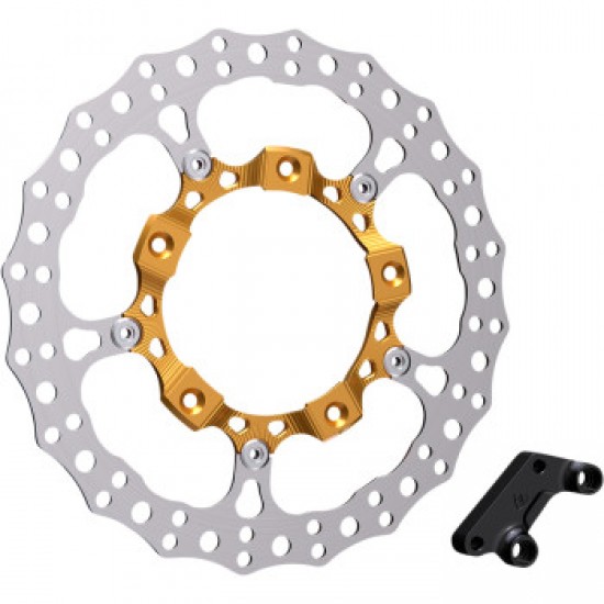ARLEN NESS ROTOR 14" - FRONT LEFT - GOLD # 300-002 ARLEN NESS ROTOR 14" - FRONT LEFT - GOLD # 300-002