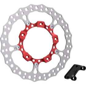 ARLEN NESS ROTOR 14" - FRONT LEFT - RED # 300-003