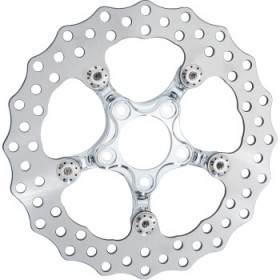ARLEN NESS SPIDER ROTOR - 11-1/2" - CHROME # 300-073