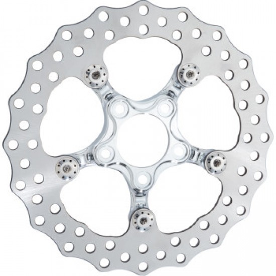 ARLEN NESS SPIDER ROTOR - 11-1/2" - CHROME # 300-073 ARLEN NESS SPIDER ROTOR - 11-1/2" - CHROME # 300-073