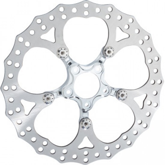 ARLEN NESS SPIDER ROTOR - 14" - CHROME # 300-075 ARLEN NESS SPIDER ROTOR - 14" - CHROME # 300-075