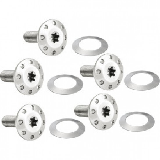 ARLEN NESS BOLT KIT - HOLESHOT/FRONT/FLOATING/BRAKE ROTOR - SPOKE MOUNT - POLISHED - 5 PACK # 300-905 ARLEN NESS BOLT KIT - HOLESHOT/FRONT/FLOATING/BRAKE ROTOR - SPOKE MOUNT - POLISHED - 5 PACK # 300-905