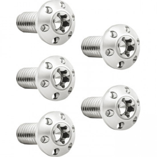 ARLEN NESS BOLT KIT - HOLESHOT/BRAKE ROTOR/REAR - HUB MOUNT - POLISHED - 3/8-16 X 1 - 5 PACK # 300-909 ARLEN NESS BOLT KIT - HOLESHOT/BRAKE ROTOR/REAR - HUB MOUNT - POLISHED - 3/8-16 X 1 - 5 PACK # 300-909