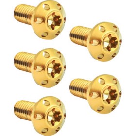 ARLEN NESS BOLT KIT - HOLESHOT/BRAKE ROTOR/REAR - HUB MOUNT - GOLD - 3/8-16 X 1 - 5 PACK # 300-911