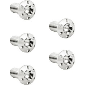 ARLEN NESS BOLT KIT - HOLESHOT/BRAKE ROTOR/FRONT - HUB MOUNT - POLISHED 5/16-18 X 7/8 - 5 PACK # 300-912