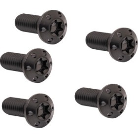 ARLEN NESS BOLT KIT - HOLESHOT/BRAKE ROTOR/FRONT - HUB MOUNT - BLACK - 5/16-18 X 7/8 - 5 PACK # 300-913