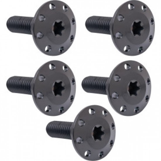 ARLEN NESS BOLT KIT - HOLESHOT/FRONT/FLOATING/BRAKE ROTOR - SPOKE MOUNT - BLACK - 5 PACK # 300-915 ARLEN NESS BOLT KIT - HOLESHOT/FRONT/FLOATING/BRAKE ROTOR - SPOKE MOUNT - BLACK - 5 PACK # 300-915