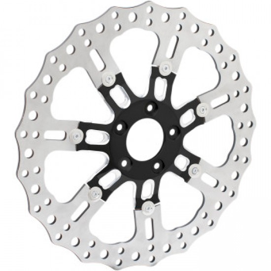 ARLEN NESS FRONT ROTOR - 7 VALVE - 14" - BLACK # 33-10301-203 ARLEN NESS FRONT ROTOR - 7 VALVE - 14" - BLACK # 33-10301-203