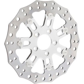 ARLEN NESS FRONT ROTOR - 7 VALVE - 11.8 - CHROME # 33-10302-202