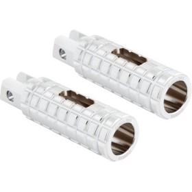 ARLEN NESS FOOTPEGS - DRIVER - CHROME # 400-037