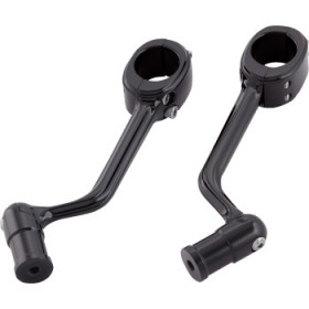 ARLEN NESS FORGED HIGHWAY PEG MOUNTS BLACK # 400-043