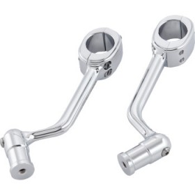 ARLEN NESS FORGED HIGHWAY PEG MOUNTS CHROME # 400-044