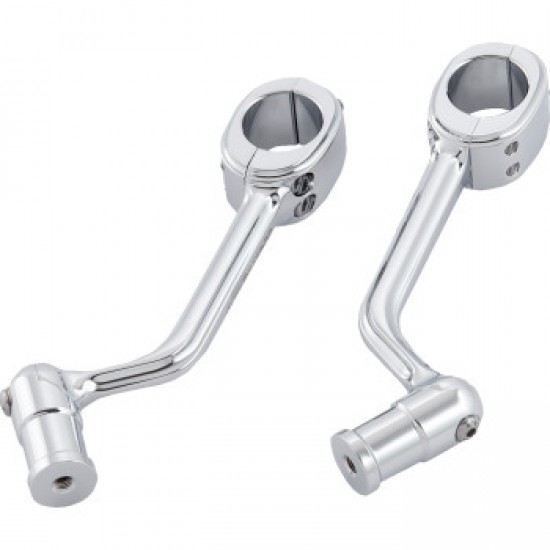 ARLEN NESS FORGED HIGHWAY PEG MOUNTS CHROME # 400-044 ARLEN NESS FORGED HIGHWAY PEG MOUNTS CHROME # 400-044