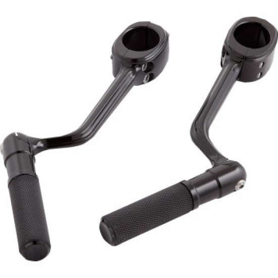 ARLEN NESS FORGED HIGHWAY PEG MOUNTS W/ PEGS - BLACK # 400-045 ARLEN NESS FORGED HIGHWAY PEG MOUNTS W/ PEGS - BLACK # 400-045