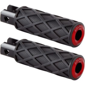 ARLEN NESS DIAMOND FOOTPEGS - DRIVER - RED # 400-058