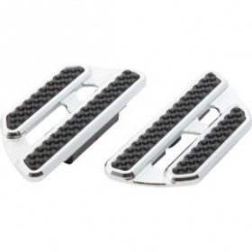 ARLEN NESS METHOD PASSENGER FLOORBOARDS - CHROME # 410-027