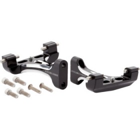 ARLEN NESS FORGED PASSENGER FLOORBOARD MOUNTS BLACK # 410-033