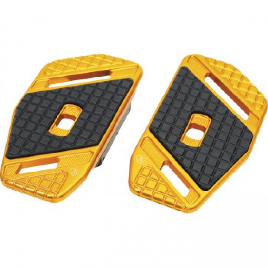 ARLEN NESS SPEEDLINER PASSENGER FLOORBOARDS - GOLD # 410-042 ARLEN NESS SPEEDLINER PASSENGER FLOORBOARDS - GOLD # 410-042