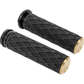 ARLEN NESS GRIPS - DIAMOND - CABLE - BRASS # 500-006