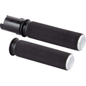 ARLEN NESS GRIPS - KNURLED - TBW - CHROME # 500-051