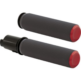 ARLEN NESS GRIPS - KNURLED - TBW - RED # 500-055