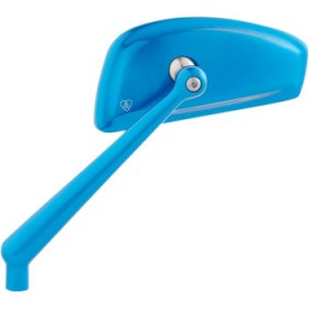 ARLEN NESS MIRROR - TEARCHOP - SIDE VIEW - TEARDROP - BLUE - LEFT # 510-012