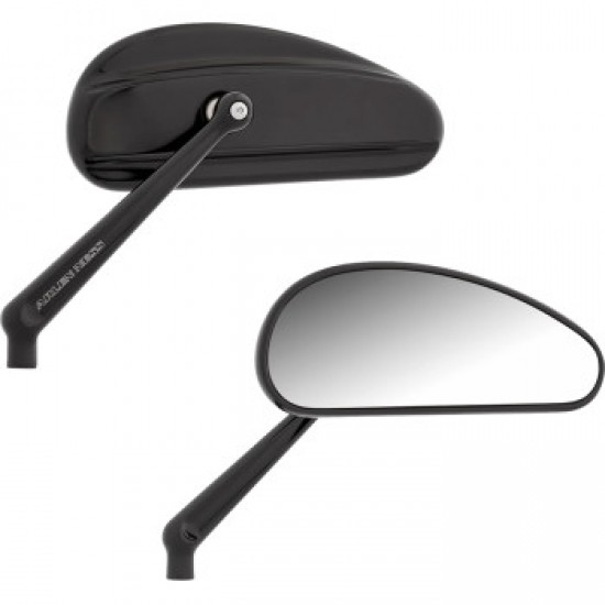 ARLEN NESS MIRRORS DOWNDRAFT SIDE VIEW ELONGATED BLACK # 510-026 ARLEN NESS MIRRORS DOWNDRAFT SIDE VIEW ELONGATED BLACK # 510-026