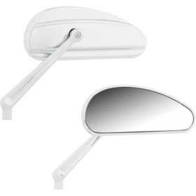 ARLEN NESS MIRRORS DOWNDRAFT SIDE VIEW ELONGATED CHROME # 510-027