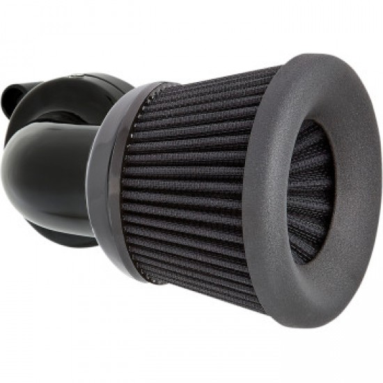 ARLEN NESS VELOCITY 90° AIR CLEANER KIT - BLACK # 600-028 ARLEN NESS VELOCITY 90° AIR CLEANER KIT - BLACK # 600-028